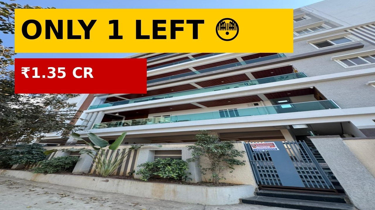 Standalone 3BHK in Miyapur Mayuri Nagar | 1700 SFT | Full Woodwork | ₹1.35 Cr