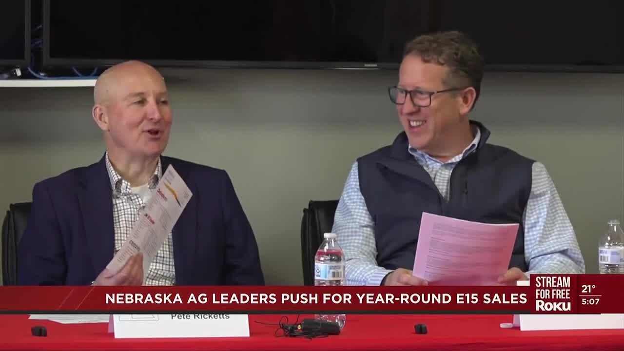 Nebraska ag leaders push for year-round E15 sales