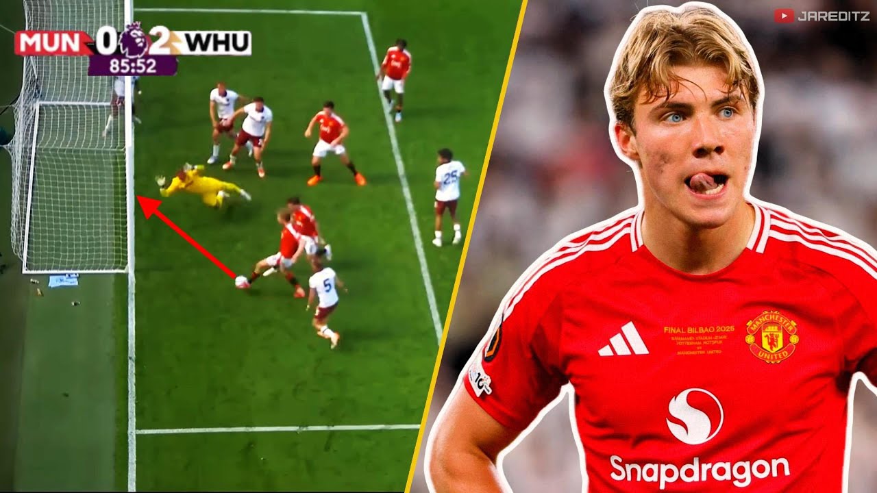 Rasmus Hojlund | Worst Misses Compilation😱