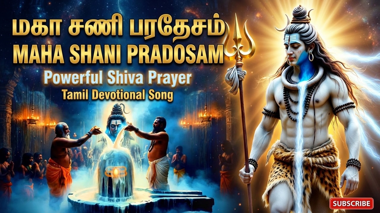Maha Shani Pradosam Tamil Devotional Song  Powerful Shiva Pradosham Prayer