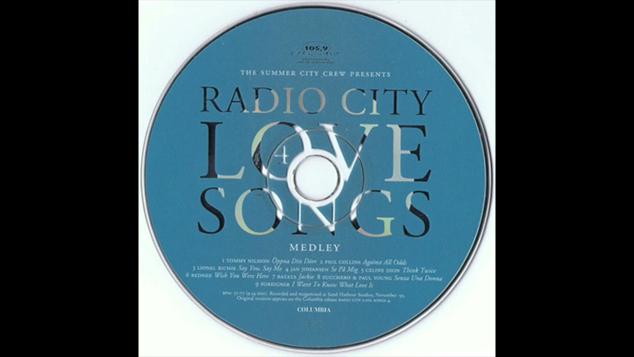 Radio City Love Songs 4 Medley (Mixed by The Summer City Crew)
