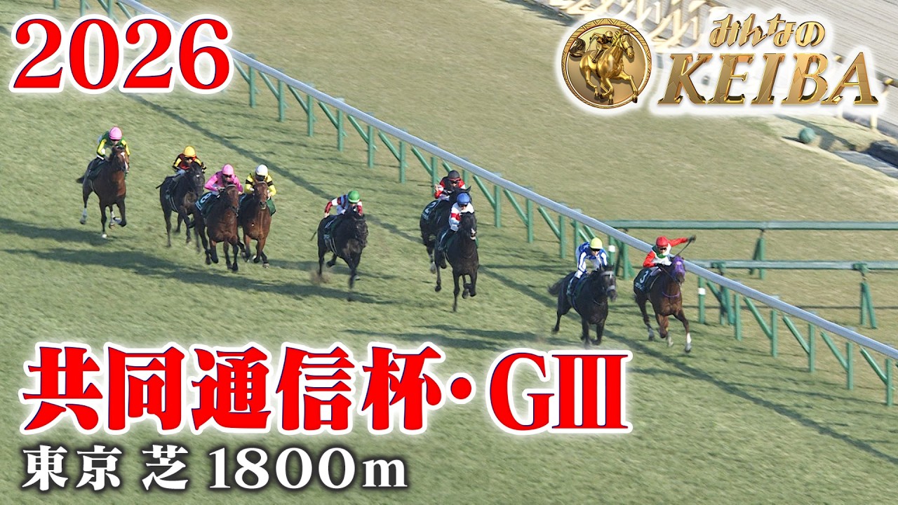 【共同通信杯・GⅢ】共同通信杯 東京 芝 1800m 2026 レース  【みんなのKEIBA】