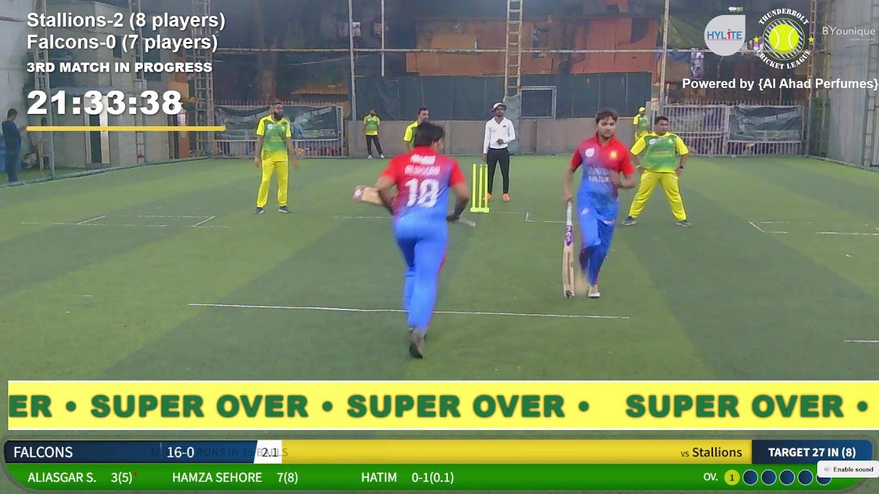 Falcons vs Stallions - Match 3