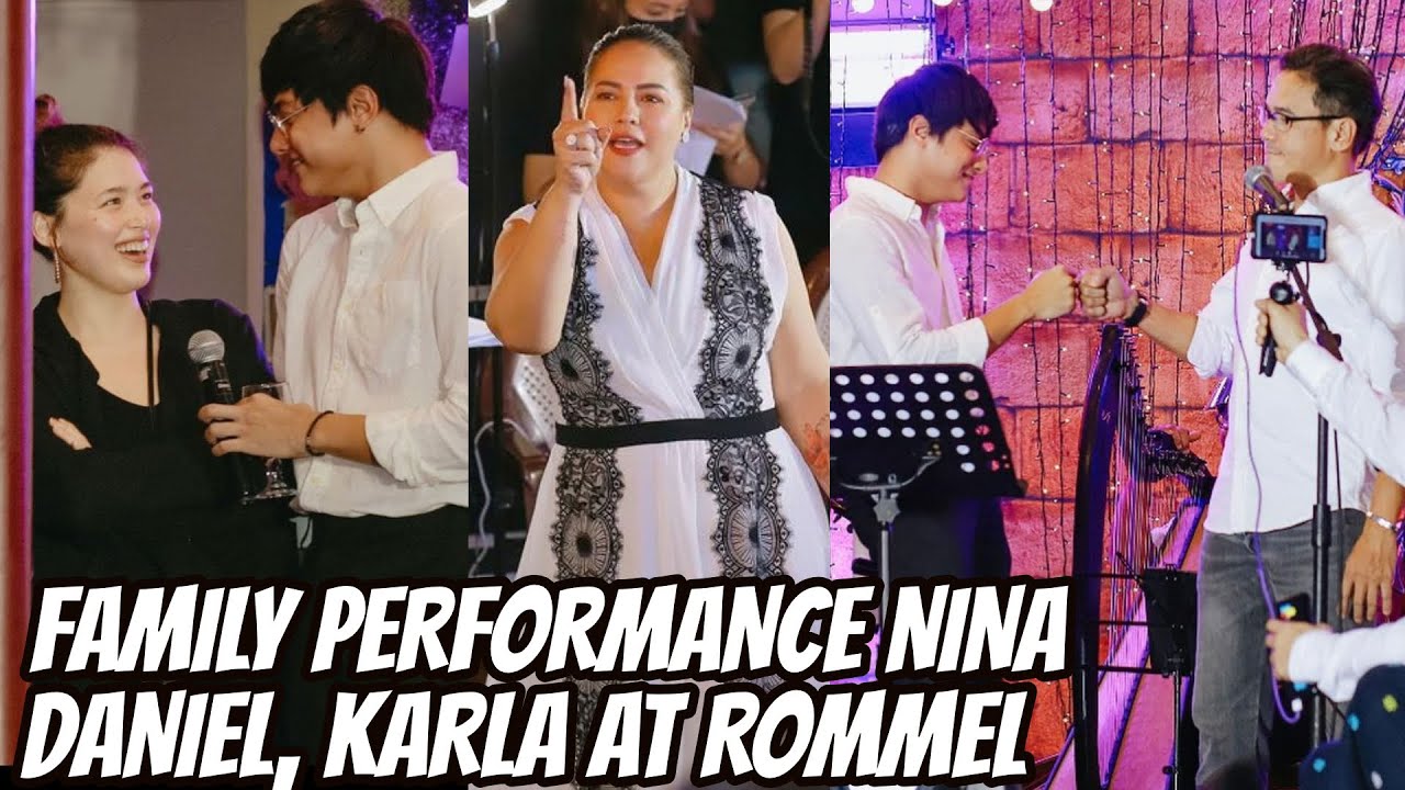 MAG-INA Daniel Padilla at Karla Estrada Nag-CONCERT para kay Royette Padilla