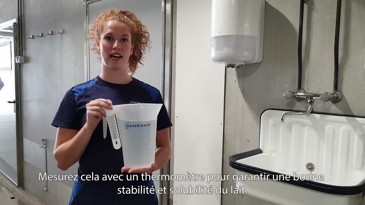 Bien préparer l'aliment d'allaitement pour porcelets