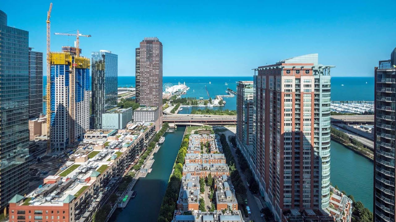 A one-bedroom Streeterville apartment at the sleek new North Water tower