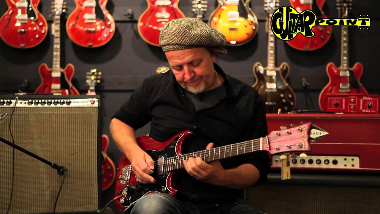 1972 Hagstrom H II N - Cherry/ GuitarPoint Maintal / Vintage Guitars