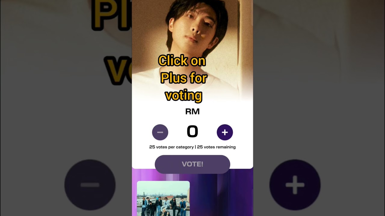 Tutorial for AMA's vote #rm #rmbts #bts #americanmusicawards #kpoprm #kpop #btsedits #music #song