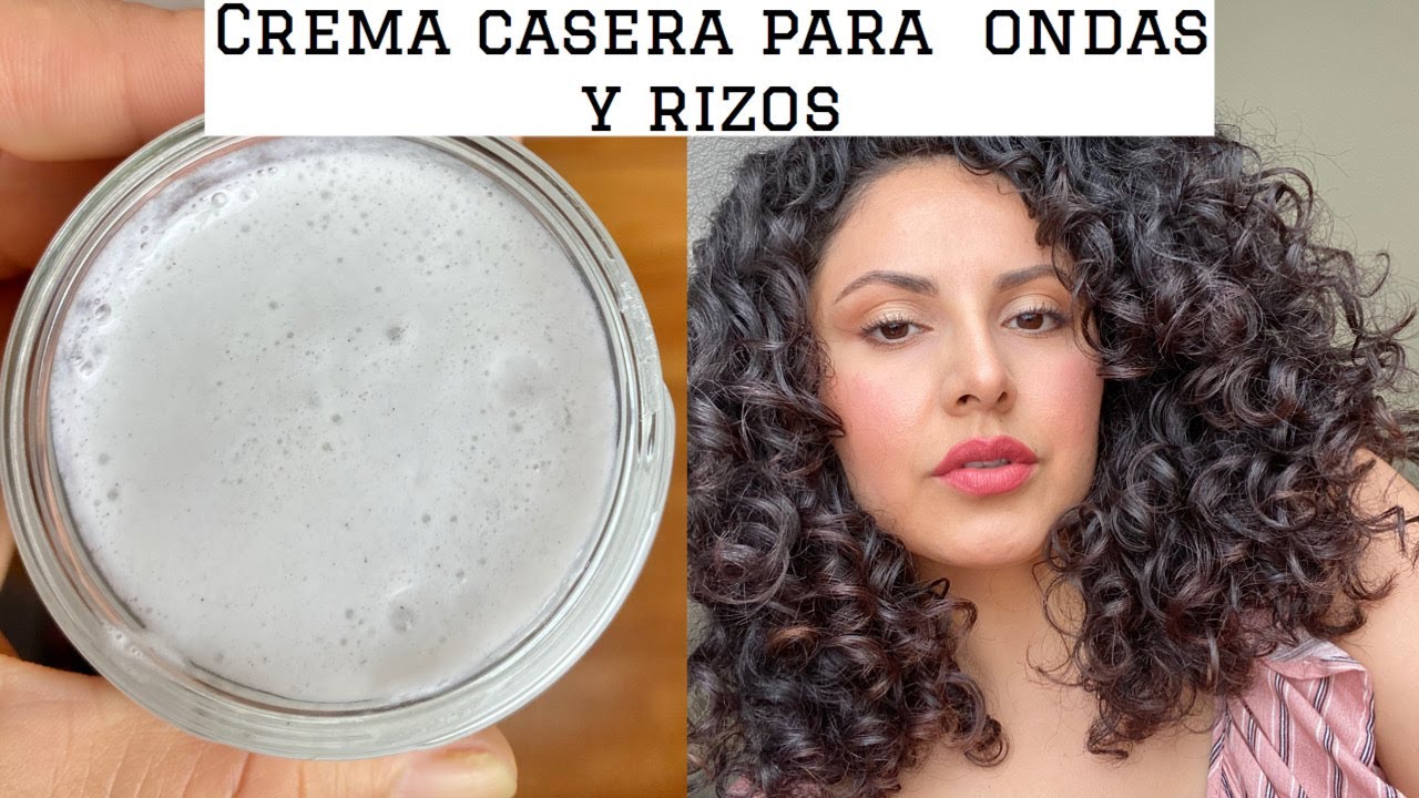 COMO HACER CREMA PARA RIZOS CASERA CON 2 INGREDIENTES