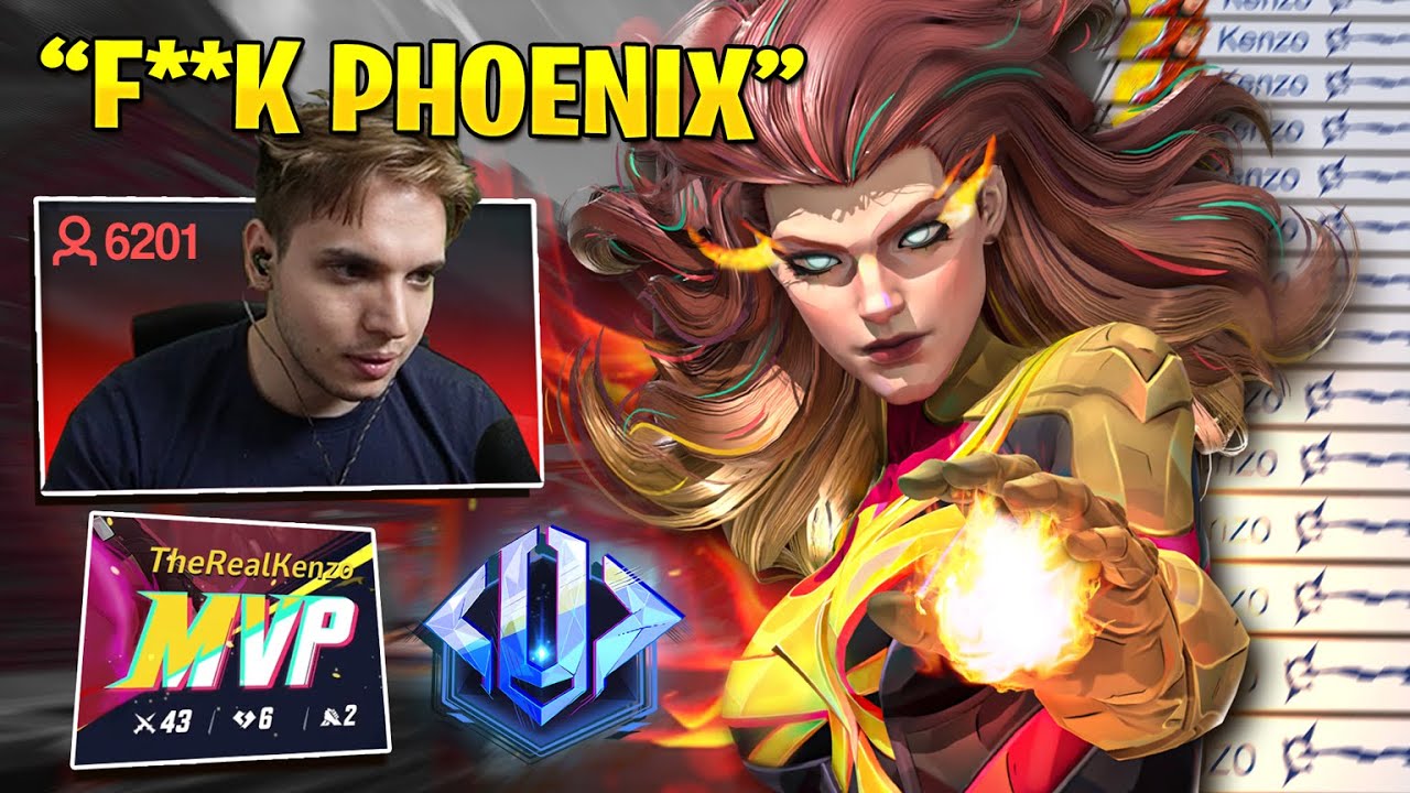 I TILTED Necros on his Smurf with Phoenix in Marvel Rivals
