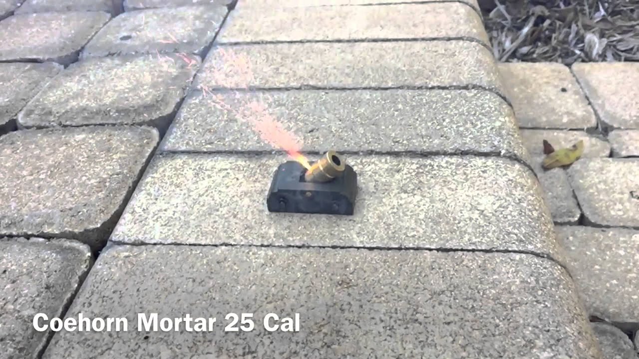 Mini Coehorn Mortar by MiniCannonTech.com
