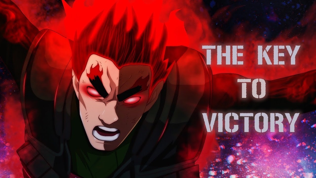 THE KEY TO VICTORY! - Might Guy Motivational Speech