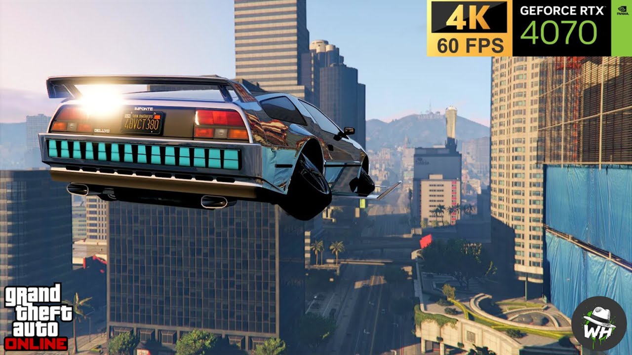 Best settings for GTA 5 Enhanced PC | RTX 4070 Gameplay | GTA Online