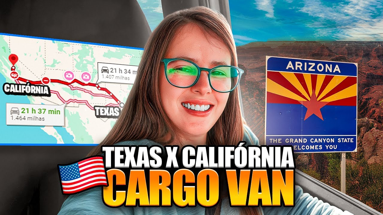 Texas x Califórnia, Cargo van 🇺🇸