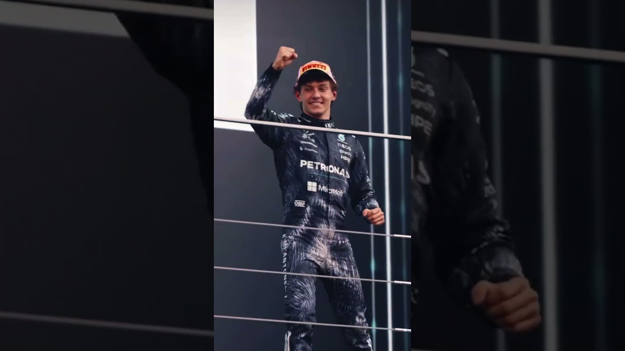 Шарль Леклер поздравляет Кими Антонелли с победой в Японии #F1 #Formula1