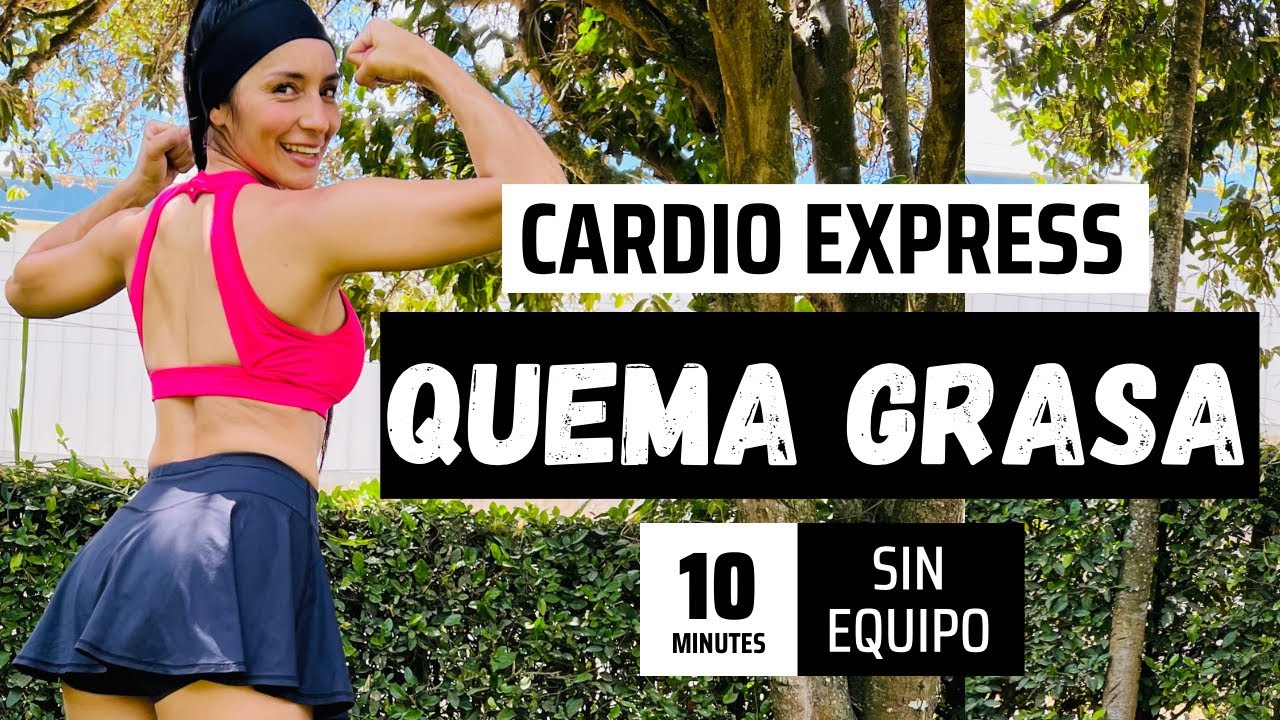 Quema Grasa Y Ponte En Forma Con Esta Intensa Rutina De Cardio En 10 Min.