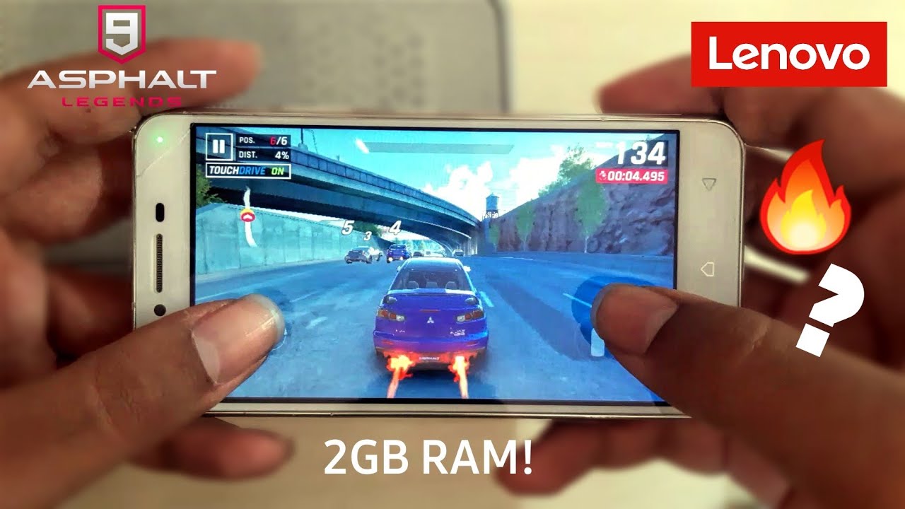 Asphalt 9 on 2GB RAM 🥺 | Lenovo Vibe K5