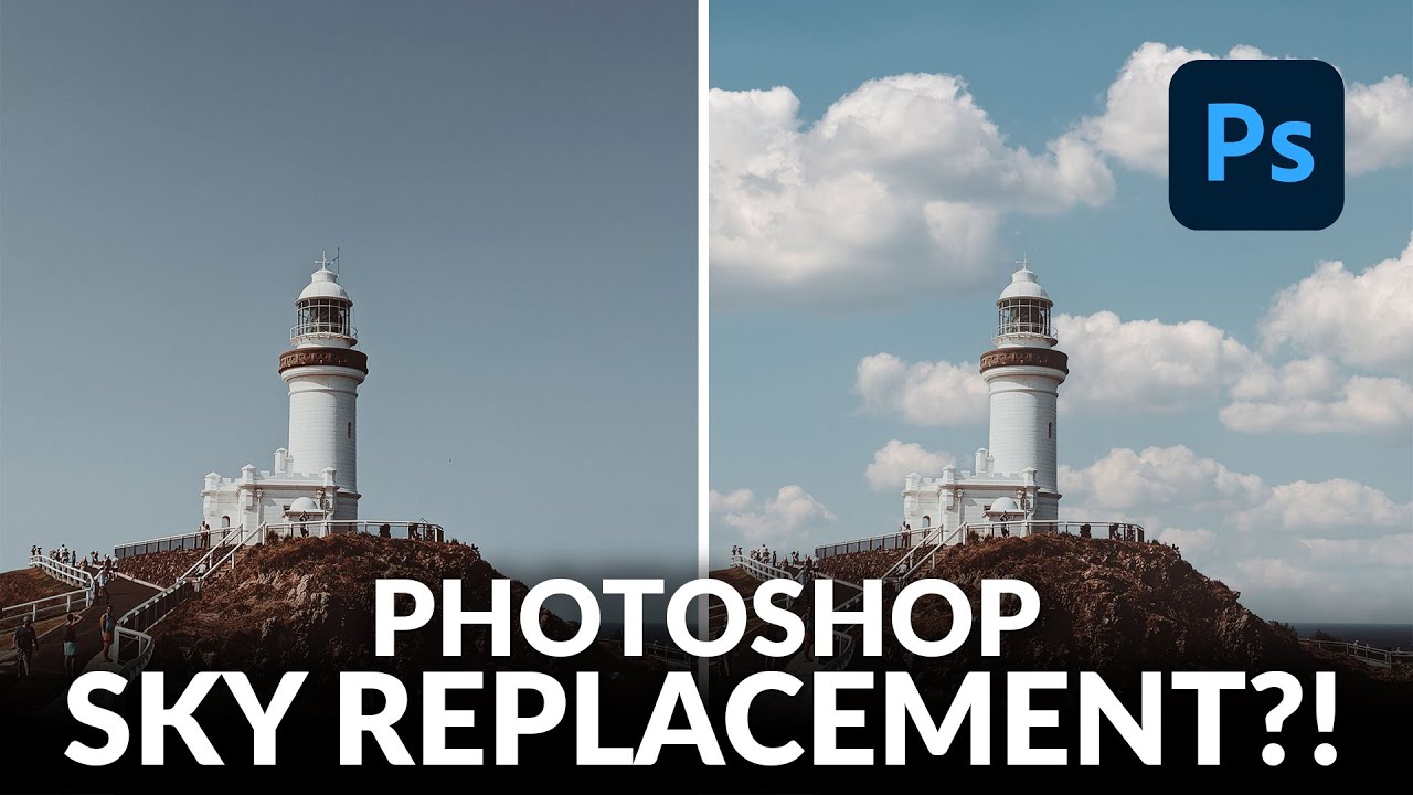 Тестируем НОВЫЙ инструмент замены неба в Photoshop!