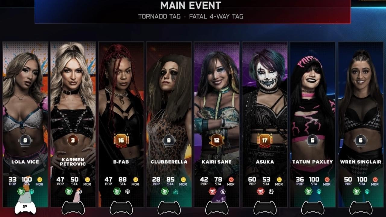 WWE 2K26 - NXT 2.0 против WCW против ECW против Smackdown - MYGM Brand Warfare