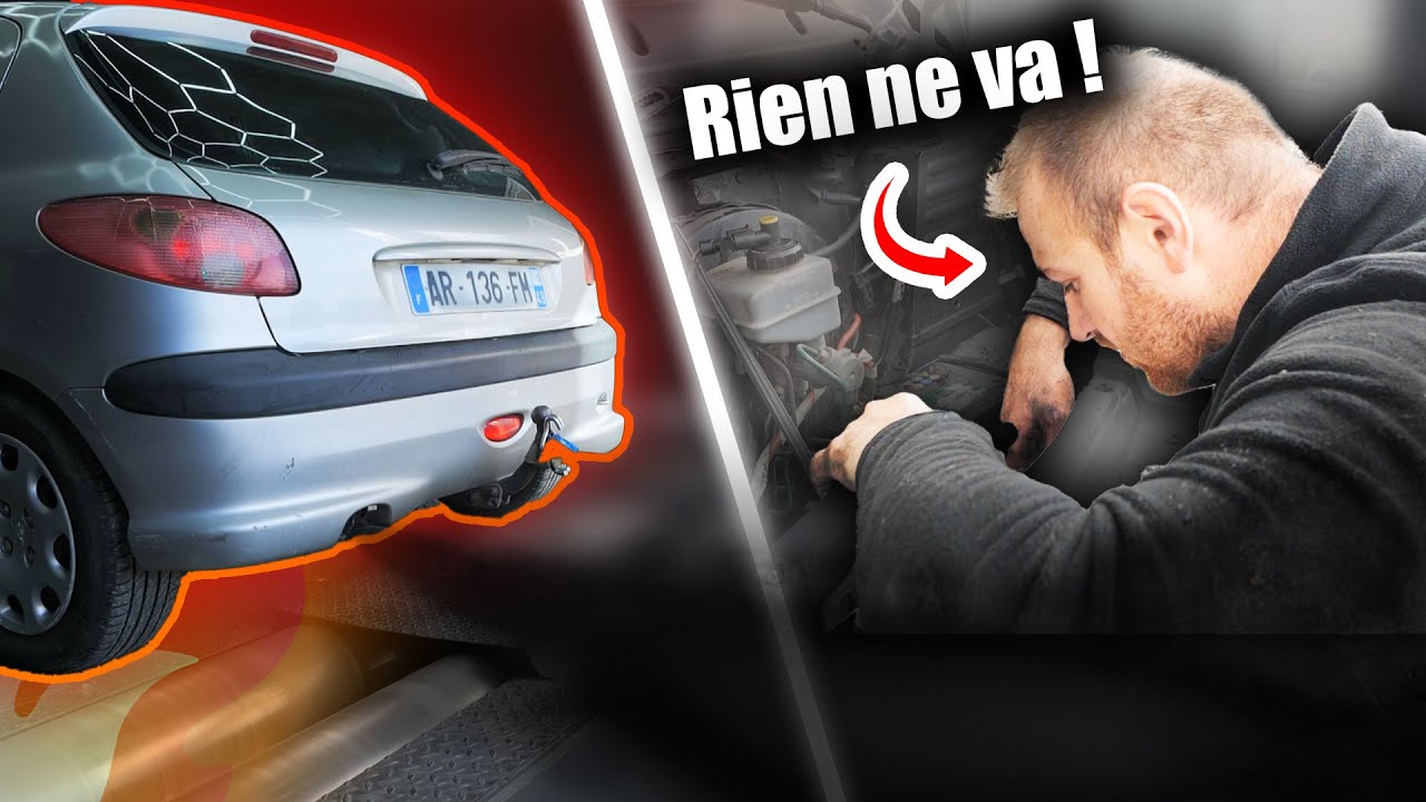 FC S&Eacute;BICHE ET SA 206 (il casse son camion)