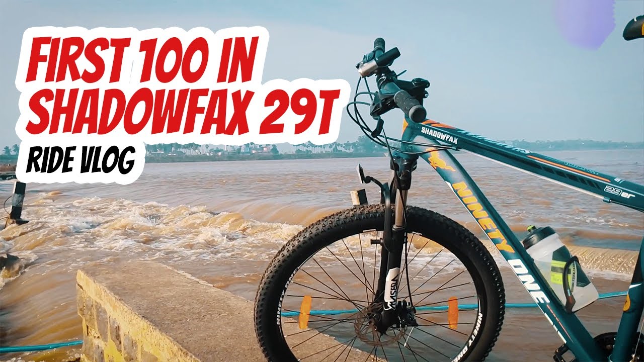 First 100 in Shadowfax 29t MTB @Outdoors91in | Vallipuram Palar River Bridge | Tamil vlog