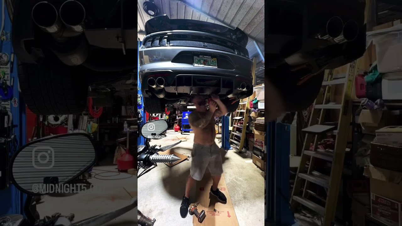 #ford #mustang #emp #diffuser #diy #mybuild #teardown #timelapse #satisfying #supercharged