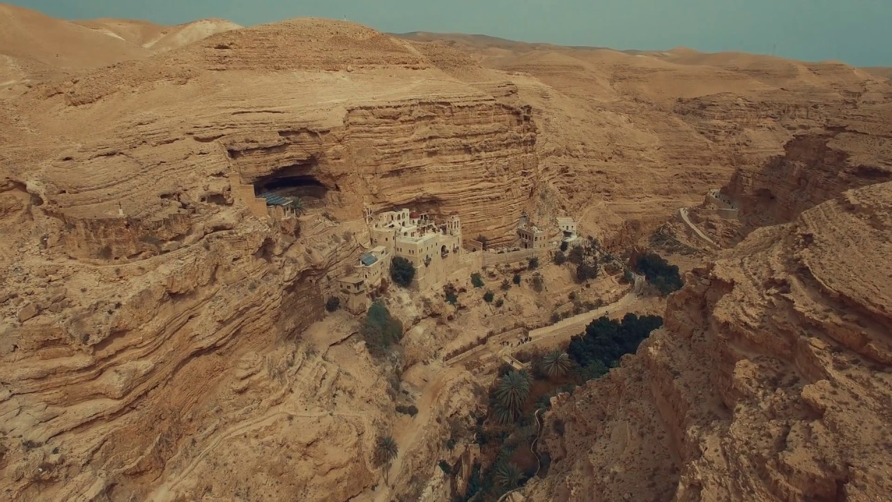 St  George's Monastery, Israel 4K By Eyal Asaf אייל אסף מנזר סנט ג'ורג
