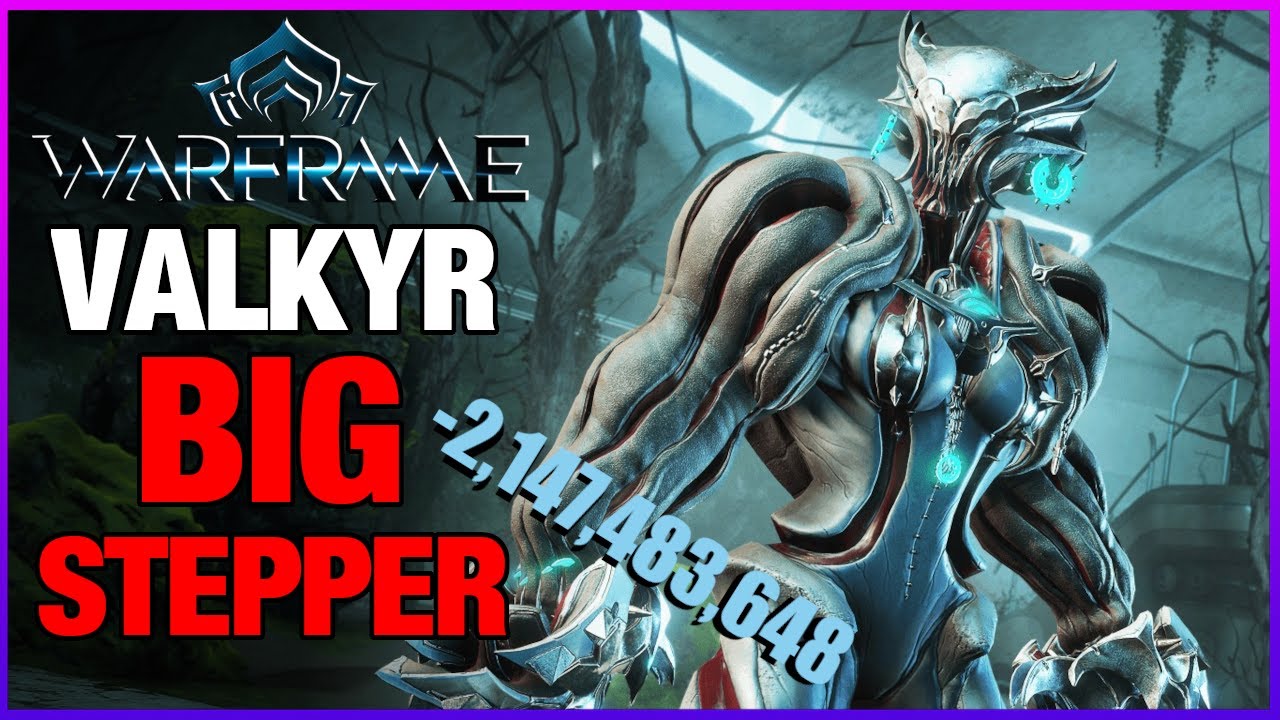 THE MAXIMUM DAMAGE STOMP | Valkyr Steel Path Build 2025