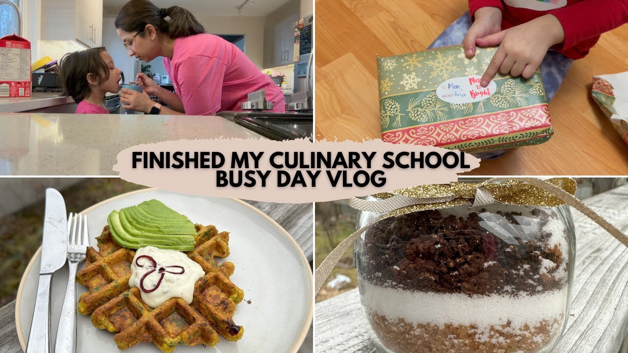 Finished my culinary school | Busy day in my life | MomCafe