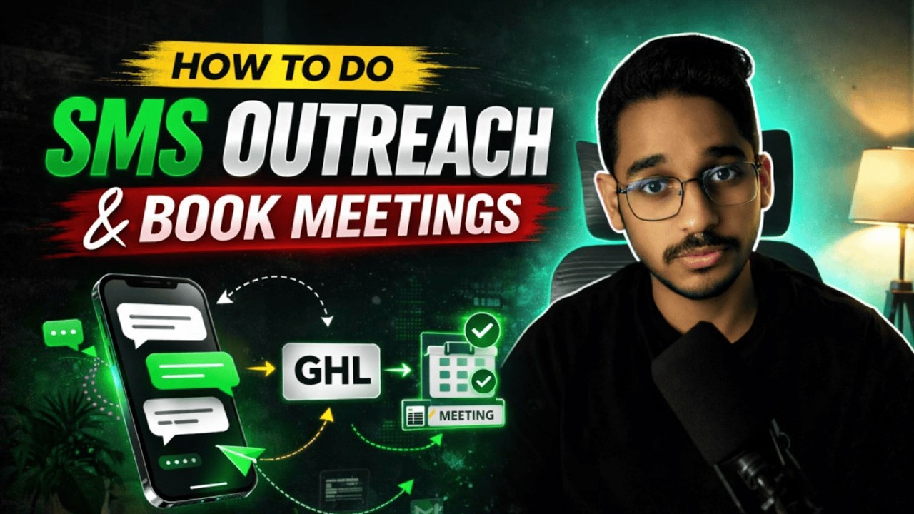 How to do SMS outreach & book 20+ Meetings