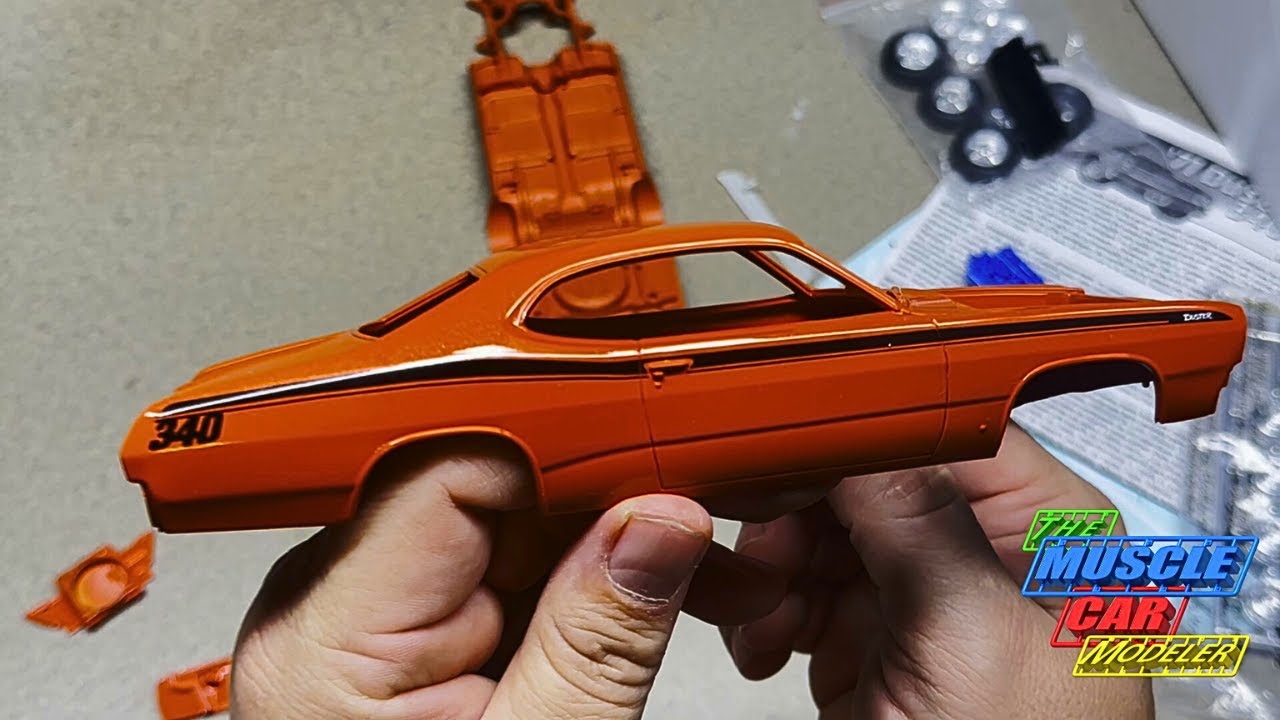 AMT 1972 Plymouth Duster 340 project update 1