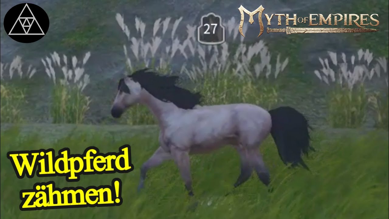 Wildpferd zähmen in MOE! ► E04 Myth of Empires Gameplay