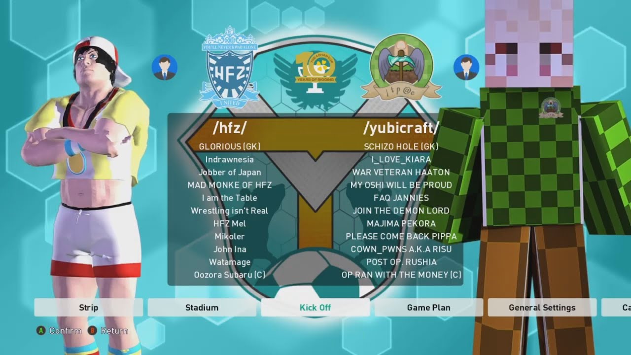 4chan Tournament Highlight - /vt/ League: /hfz/ vs /yubicraft/ (Final, 3 October 2021)