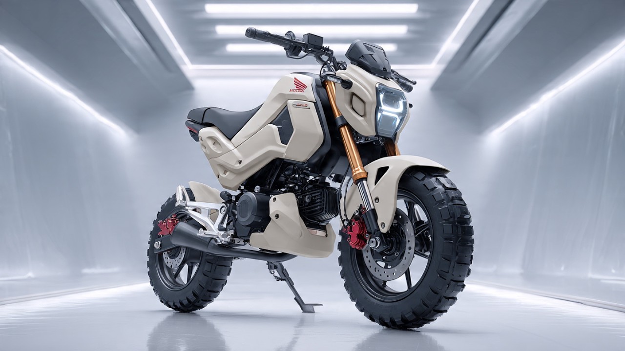 Ultra Luxury HONDA GROM 125 | Extreme Widebody Off-Road Concept Animation
