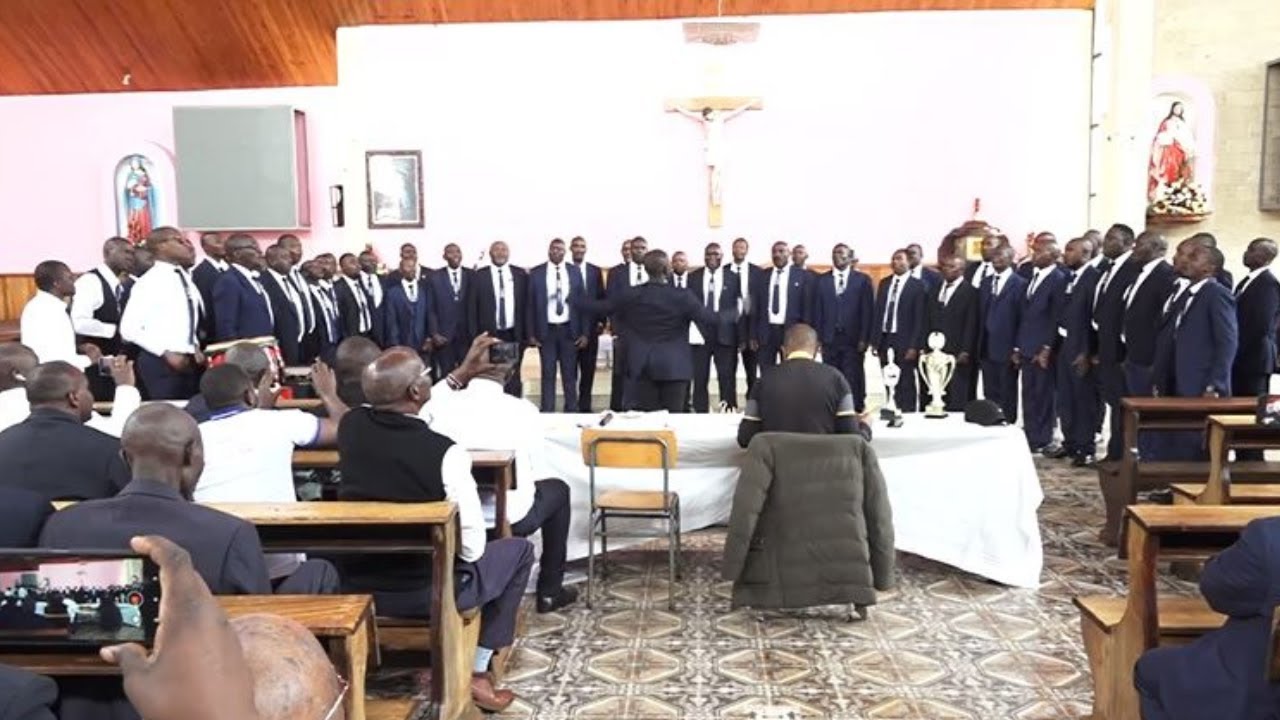 Cheers as Hundreds of Catholic Men's Association Turned out for 2024 Music Competition in Kiambu!