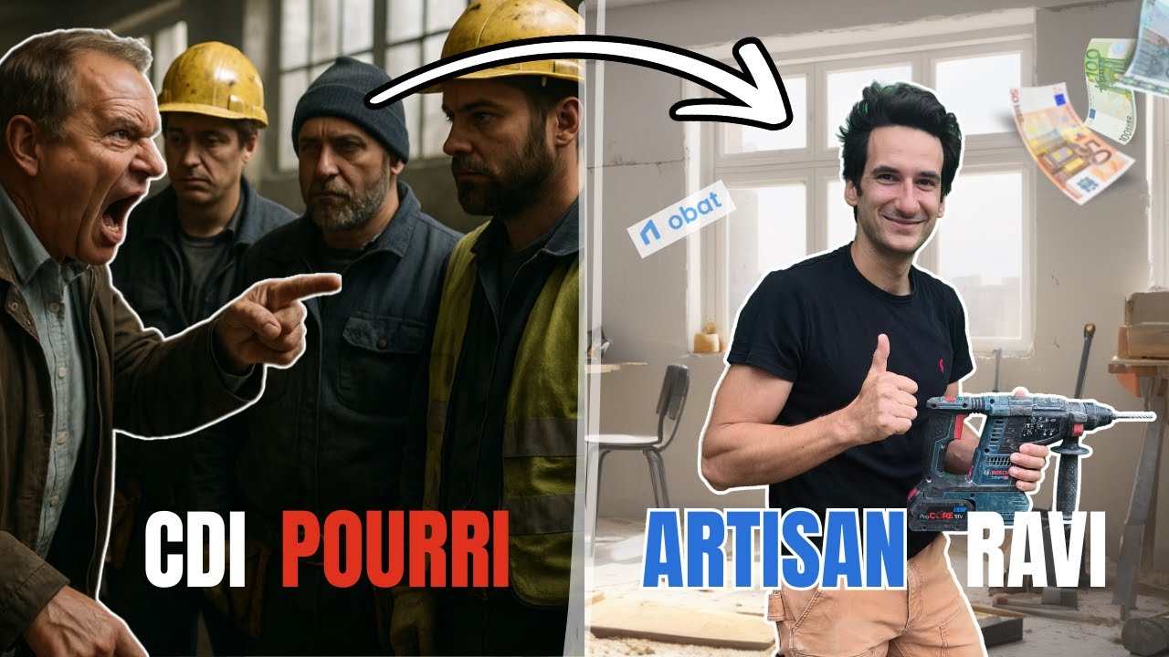 Quitte ton JOB et deviens ARTISAN : le PLAN en 7 étapes 🔥