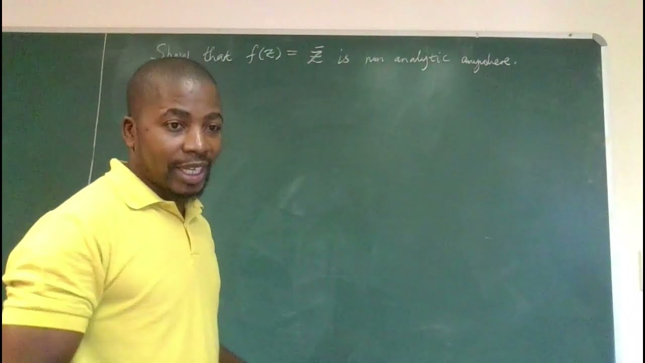 Complex Analysis: Showing that a complex function is nonanalytic everywhere.