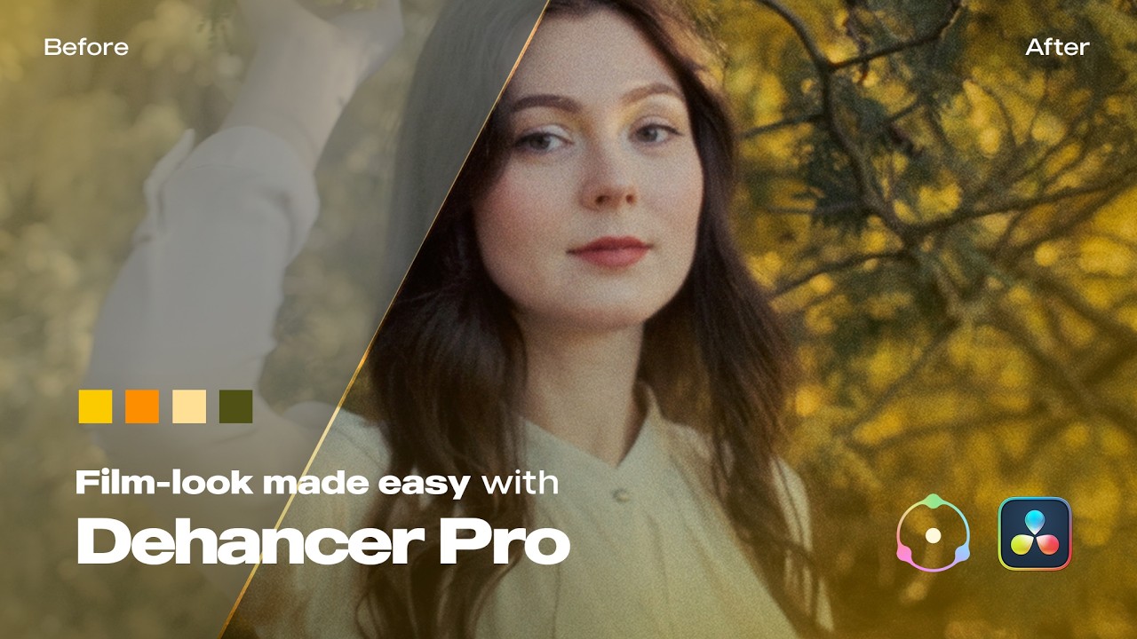 Film Look Made Easy with Dehancer Pro | DaVinci Resolve Tutorial