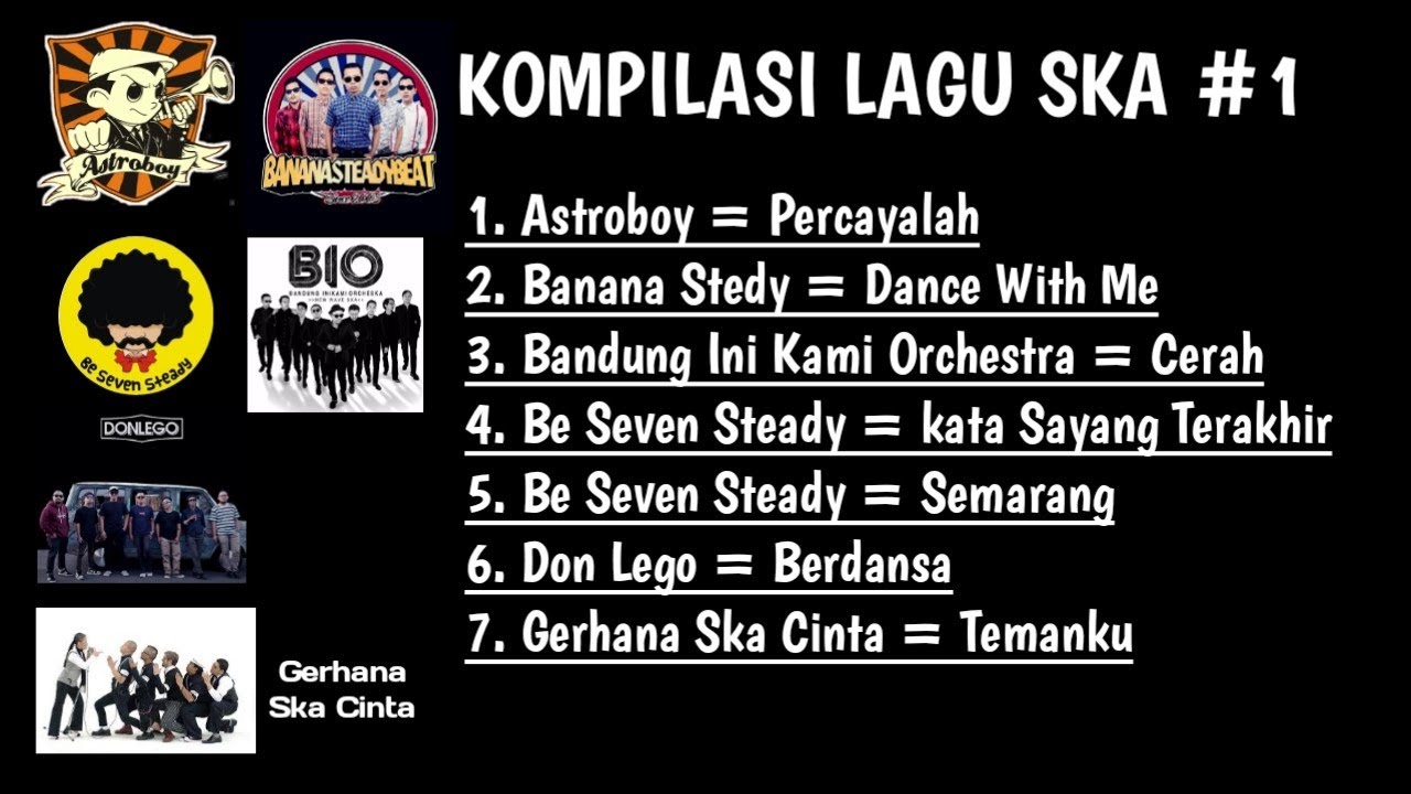 KOMPILASI LAGU SKA INDONESIA #1