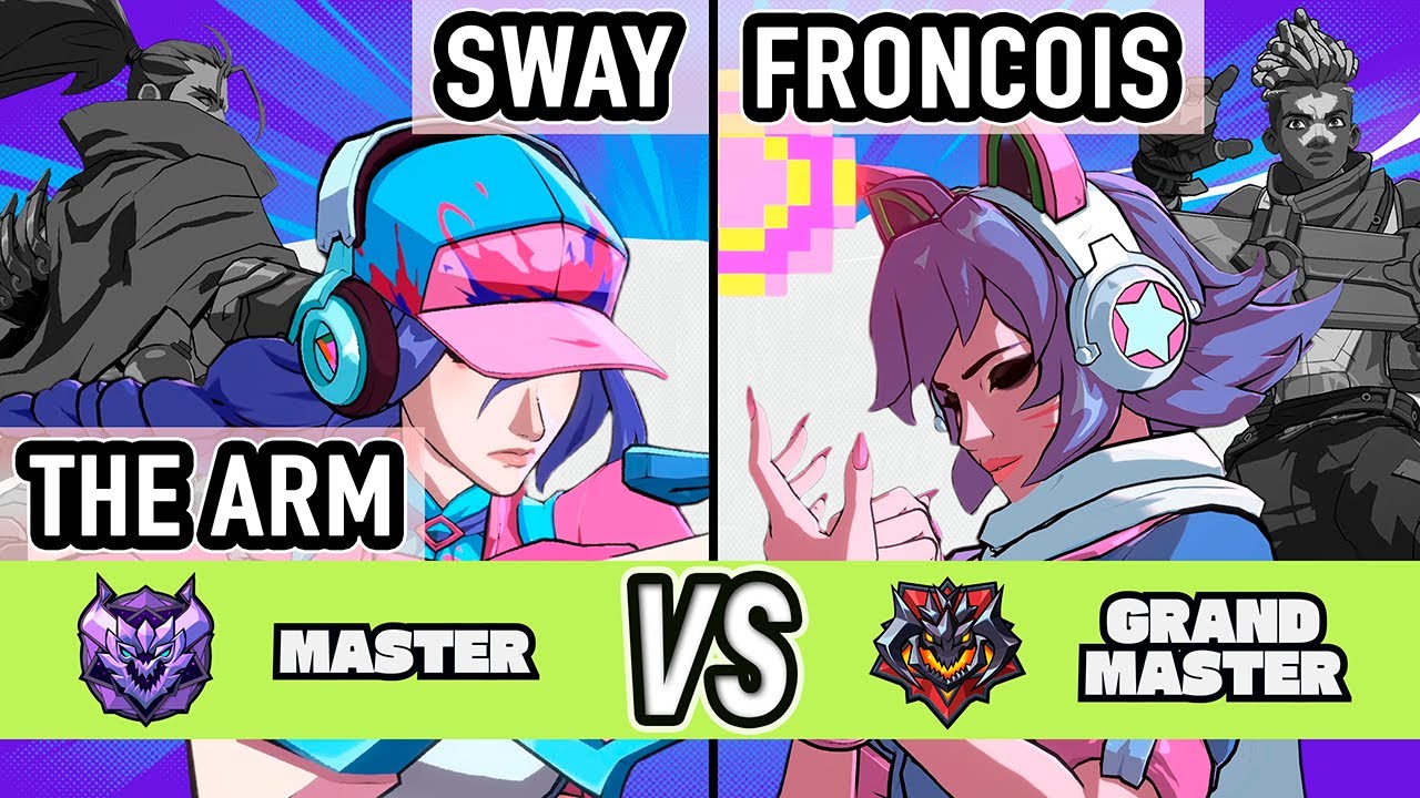 2XKO ▰ TheArm + Sway (Caitlyn / Yasuo) vs Froncois (Ahri / Ekko) ▰ High Level Gameplay