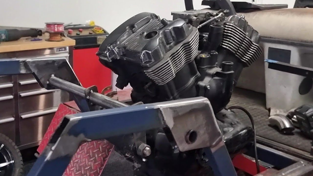 Turbo Harley vrod powered Golf cart: Part 3
