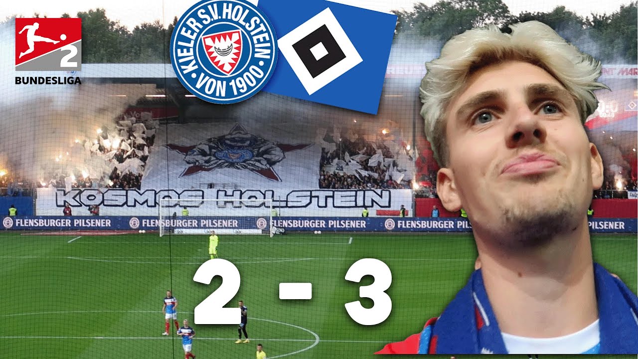HOLSTEIN KIEL - HAMBURGER SV STADIONVLOG | Chancenfestival, Pyro und eiskalte Hamburger