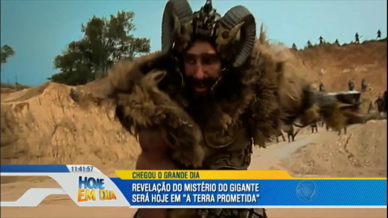 Gigante Tamal deve surpreender em A Terra Prometida