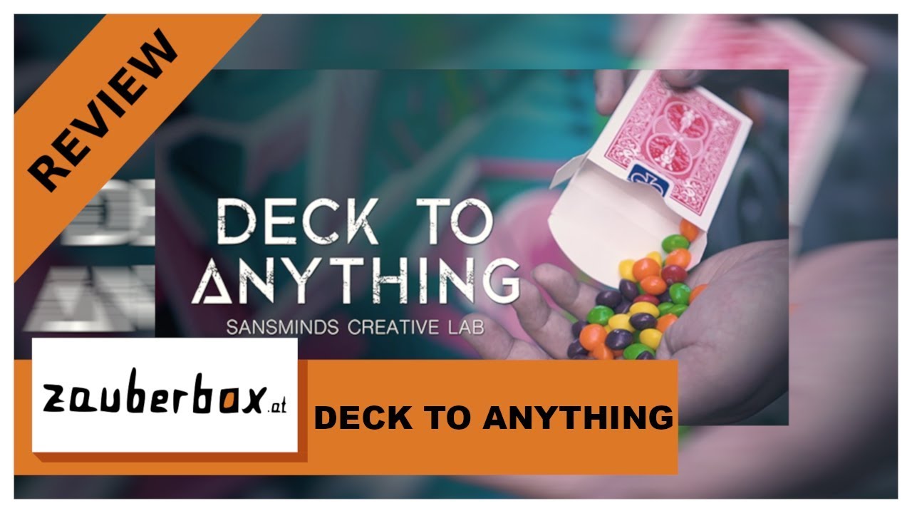 Deck To Anything von SansMinds Creative Lab - Review [Deutsch/German]