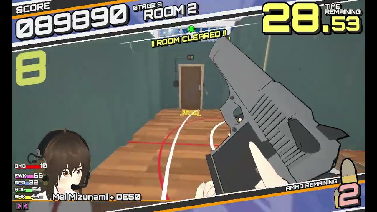 シューターズ レディ！！Mizunami Mei×DE50