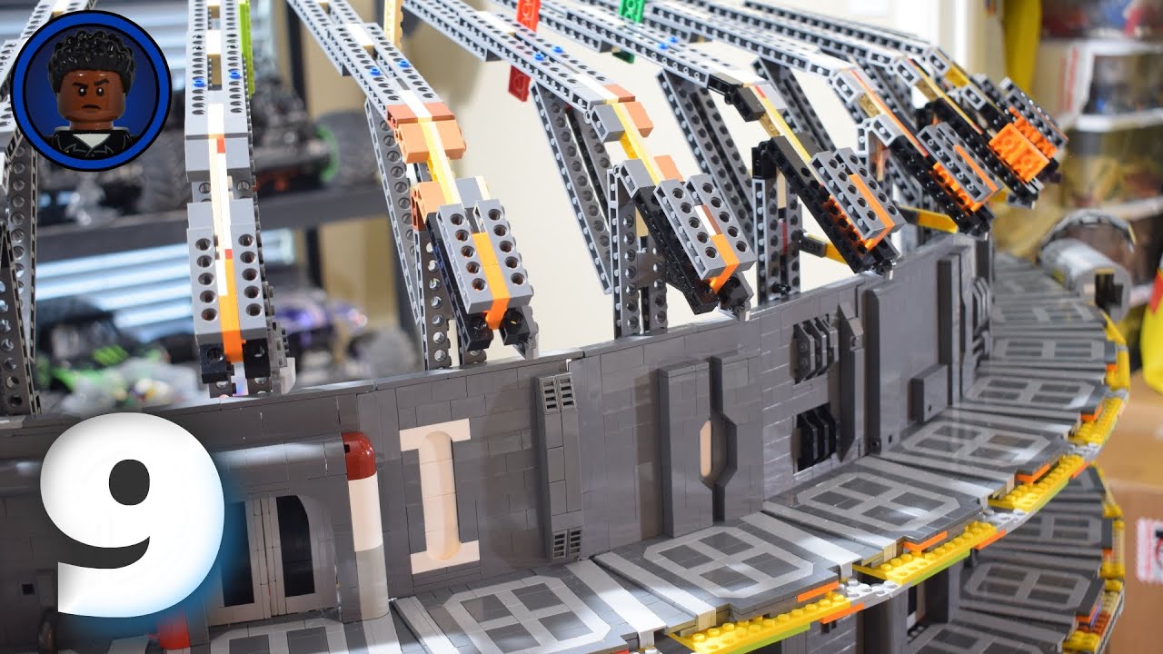 Building Kamino in LEGO: Episode 9 - Assembling the Dome Structure