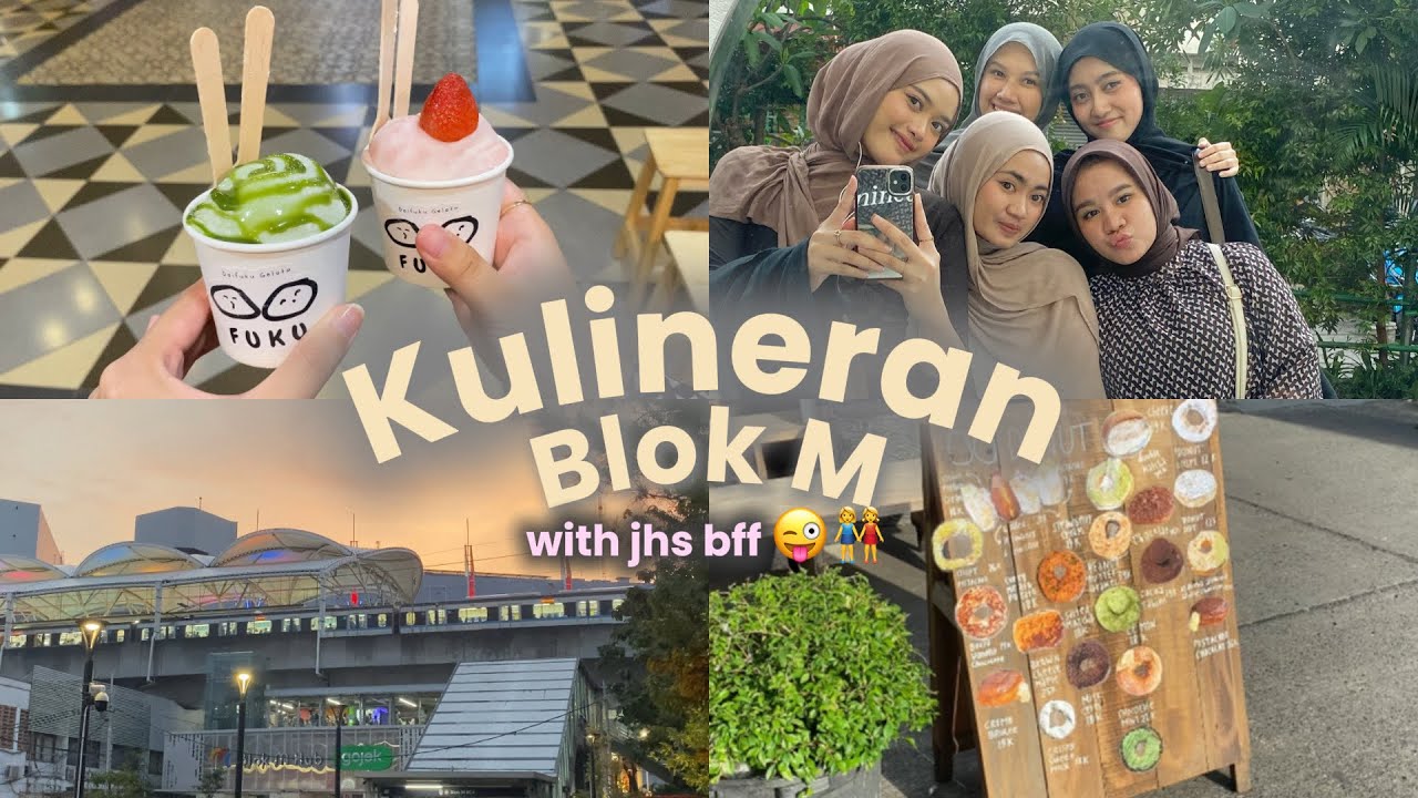 DAY #2 : blok m vlog with my best friends from JHS 🏫👭