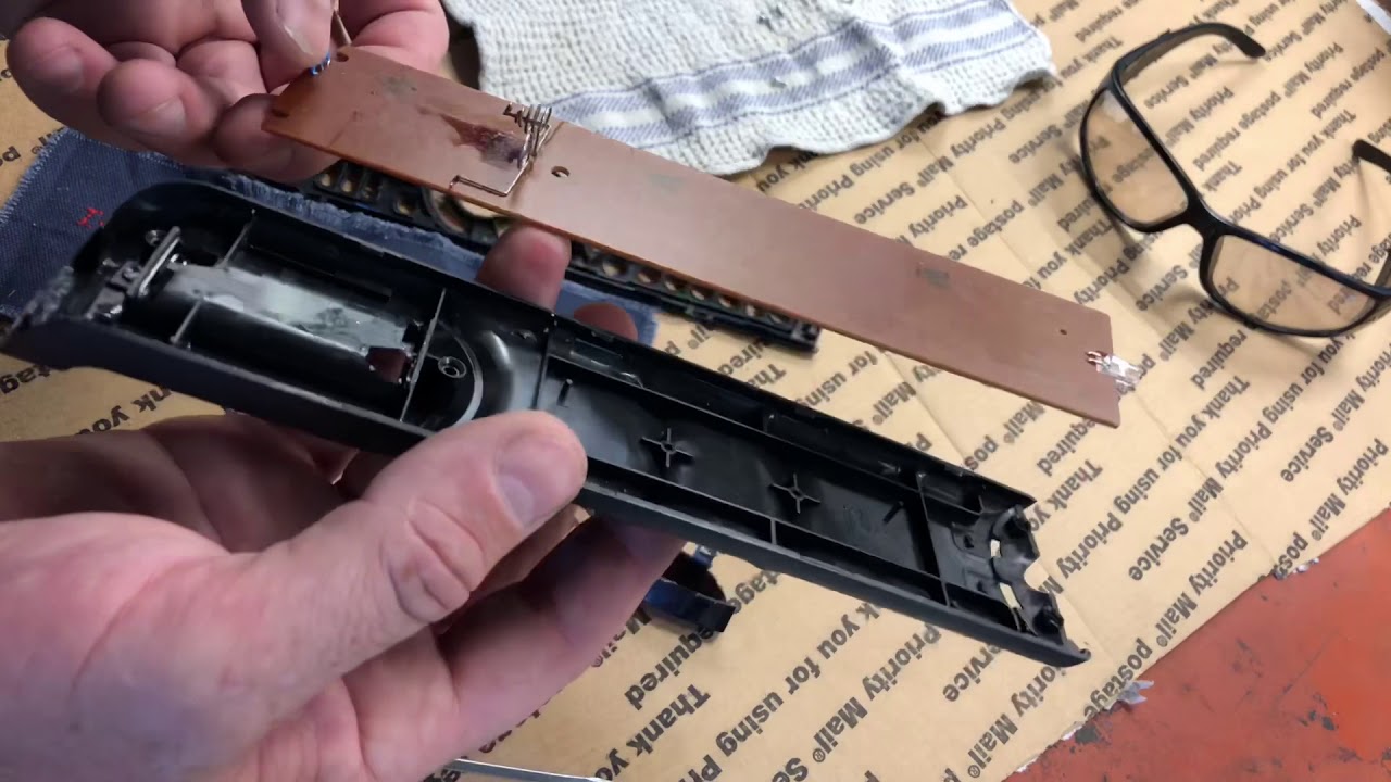 Remote control battery corrosion fix