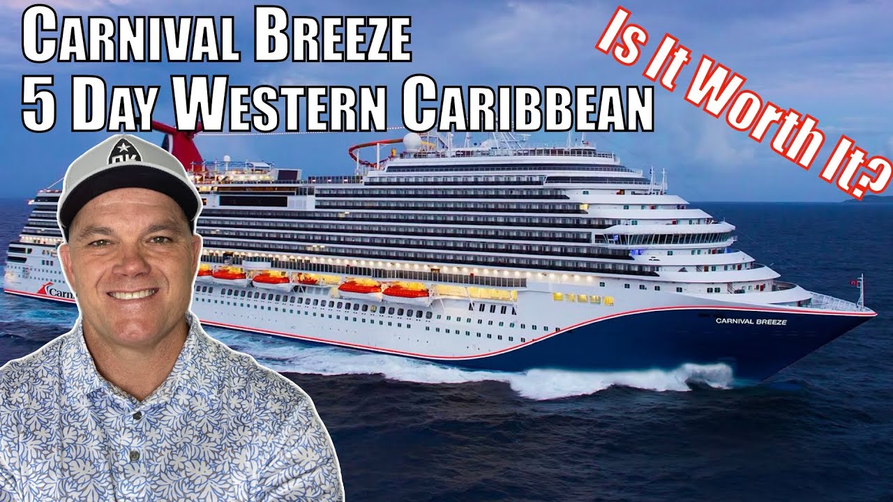 Unforgettable 5 Days On The Carnival Breeze. All 5 Days In One Video. Cozumel & Progresso Mexico. 4K