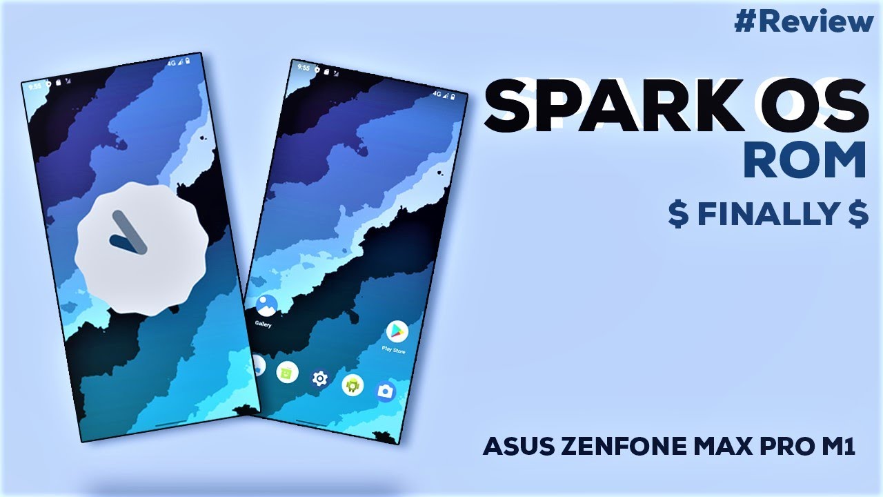 Spark OS Rom for Asus Zenfone Max Pro M1 || Android 12 || Complete Review
